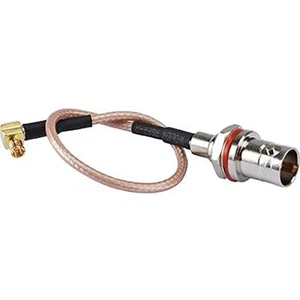 MCX Male to BNC Female Bulkhead 75 Ohm RF Cable RG179 15cm High Quality Ships F - Picture 1 of 1