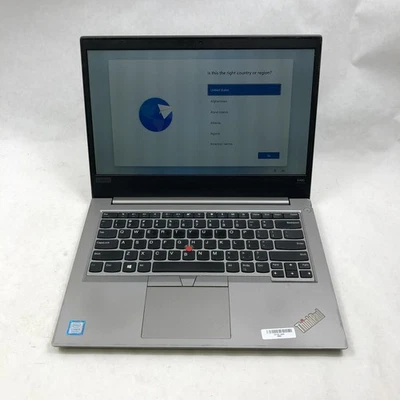 Lenovo ThinkPad E480 14" Laptop Intel Core i5-8250U 1TB SSD 8GB RAM Win 11 Pro - Image 1 of 4