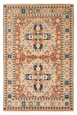 Traditional Vintage Hand-Knotted Oriental Carpet 5'4" x 8'0" Wool Area Rug - Image 1 of 4