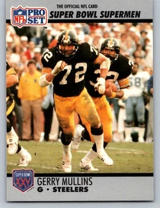 1990-91 Pro Set Super Bowl XXV Silver Anniversary #67 Gerry Mullins Steelers - Picture 1 of 2