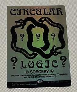 Circular Logic NM Rainbow Foil 1519 Secret Lair MTG Madness - Bild 1 von 1