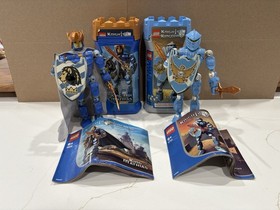 2003 Retired Lego Knights Kingdom King Mathias (8809)  and Jayko (8783)