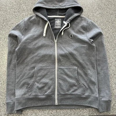 Sudadera con capucha Express polar para hombre XL gris manga larga Foto 1 de 4