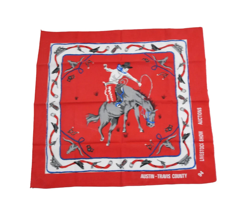 Bandana para exhibición de ganado del condado de Austin Foto 1 de 1