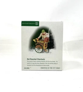 Department 56 Christmas In The City Series Hot Roasted Chestnuts 56.58983 NIB ! - Picture 1 of 5
