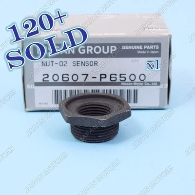 20607-P6500 OEM Nissan Infiniti O2 Oxygen Sensor Nut Altima 300ZX Sentra G20 Q45 - Image 1 of 4