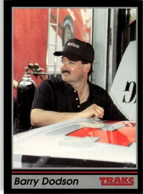 1991 TRAKS NASCAR CARD BARRY DODSON #24 7483 - Image 1 of 2