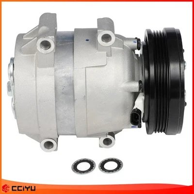 AC Compressor For Chevrolet Corvette 5.7L 1997 1998 1999 2000 - Image 1 of 4