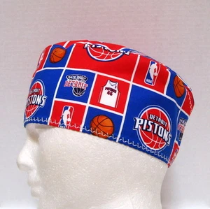 Sombrero Médico Detroit Pistons Para Hombres, Gorra de Enfermeras, Gorra Calavera, Sombrero de Quimioterapia, Talla Única  - Imagen 1 de 4