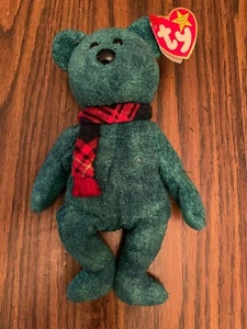 Wallace Beanie Baby - selten im Ruhestand in Top Zustand Etikett FEHLER 1999 - Bild 1 von 3