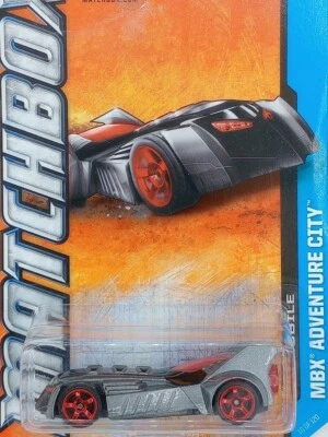 2012 Matchbox MBX Adventure City Batmobile - Image 1 of 3
