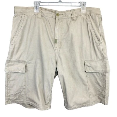 Шорты мужские LRG 38 рипстоп грузовой свет хаки стиль J116002 карманы на кнопках - Изображение 1 из 4