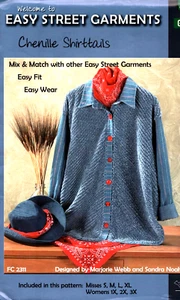 Easy Street Garments "Chenille Shirt-tails ~ Designed by M. Webb & S. Noah - Picture 1 of 4