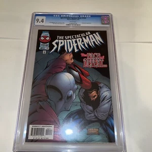 Spectacular Spider-Man #242 Marvel Comics 1/97 CGC graded 9.4 W/P Chameleon App - Picture 1 of 12