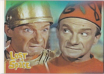 THE COMPLETE LOST IN SPACE F4 FACES OF DOCTOR SMITH JONATHAN HARRIS INSERT CARD - Image 1 of 2