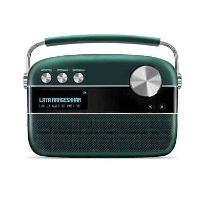 Saregama Carvaan Premium Hindi (verde smeraldo) - Lettore musicale 5000 canzo... - Immagine 1 di 4
