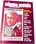 Vtg Sheet Music Mag-MAR 1986-Jerome Kern-I'm Old Fashioned, I Won't Dance FRE SP