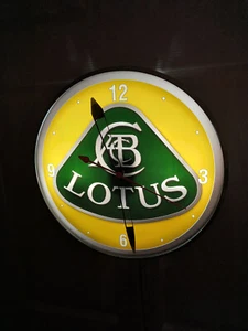 LOTUS VINTAGE PAM STYLE ELECTRIC WALL CLOCK--NEW FOR- 2025- oil, gas, signs - Picture 1 of 15