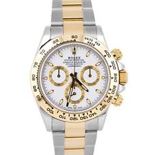 MINT PAPERS Rolex Daytona WHITE Two-Tone 18K Gold Stainless Steel 116503 B+P
