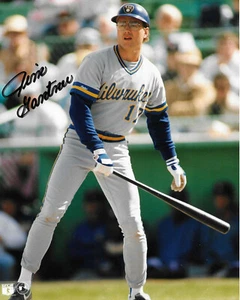 JIM GANTNER Autographed Signed 8 x 10 Photo Milwaukee Brewers Baseball COA - Picture 1 of 1