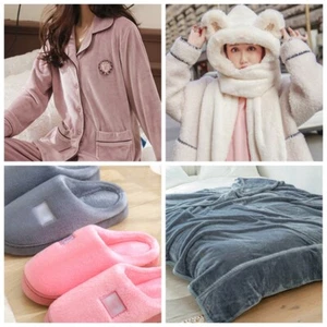 1 Meter Flannel Fabric Cloth Soft Thick Warm Plush Clothing Pajama Blanket DIY - Picture 1 of 25