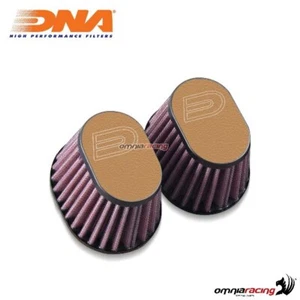 DNA 2 kit filtro aire marron claro cuero Caja de aire para BMW RnineT 2014>2017 - Picture 1 of 6