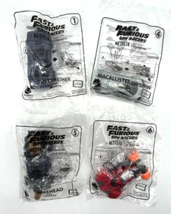 MCDONALD'S 2020 FAST & THE FURIOUS SPY RACERS - KOMPLETTES SET MIT 4 NEU/VERSIEGELT - Bild 1 von 5