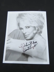 FOTO AUTOGRAFIADA FIRMADA JANET LEIGH 8X10 - Imagen 1 de 1