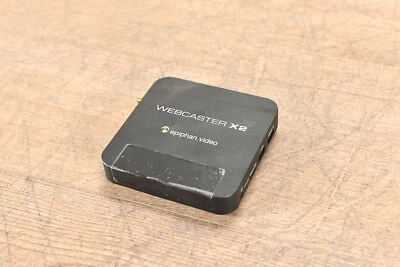 Epiphan Webcaster X2 Facebook and YouTube Encoder (NO POWER SUPPLY) CG00DQL - Image 1 of 4