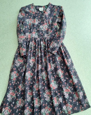 Vintage Laura Ashley  Wool Blend Dress  UK 10 (EU  36 USA  8) - Image 1 of 4