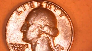 1982 P Quarter OV Filled Mint Mark L & I on Rim RV Filled A in America Wide AM - Picture 1 of 19