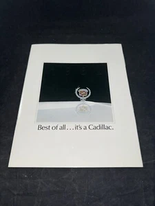 CADILLAC 1982 FOLLETO DE VENTAS CATÁLOGO ORIGINAL DEL CONCESIONARIO - Imagen 1 de 19