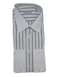 NUEVA CAMISA DE VESTIR STEFANO RICCI talla 17,5 EE. UU. 44 UE (P185) - Imagen 1 de 2