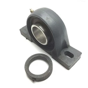 SKF SYH207X Pillow Block Bearing, Bore: 2.43", 2-Bolt Flange Base - Picture 1 of 6