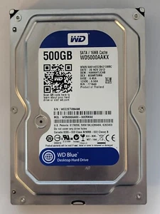 WD5000AAKX-00ERMA0, DCM: HANNHTJCHB,NOV 2013,Western Digital 500Gb 3.5" Sata HDD - Imagen 1 de 2