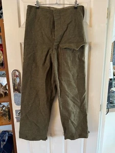 Vintage 1940s Pattern WW2 Home Guard Army Trousers - Picture 1 of 6