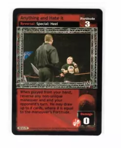 WWE Raw Deal Card: Anything and Hate It - Picture 1 of 1
