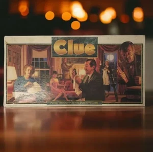 Complete Vintage Clue Board Game 1992 Edition Classic Long Box Parker Brothers - Picture 1 of 10