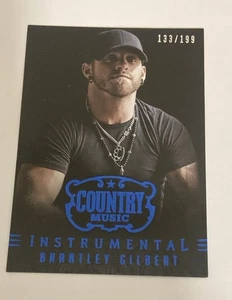 2014 Panini Country Music Blue 1 Brantley Gilbert #’d /199 - Bild 1 von 2