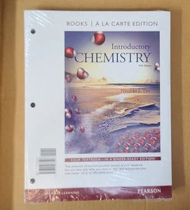 Introductory Chemistry, Books a la Carte Edition (5th Edition) 3 Ring Leaf - Imagen 1 de 2