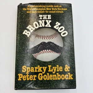 1979 THE BRONX ZOO History World Champion New York Yankees Sparky Lyle hc/dj - Foto 1 di 5