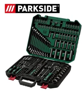 Parkside 216 Piece Car Ratchet & Socket Bit Set High Quality Laser Cut Vehicle - Picture 1 of 4