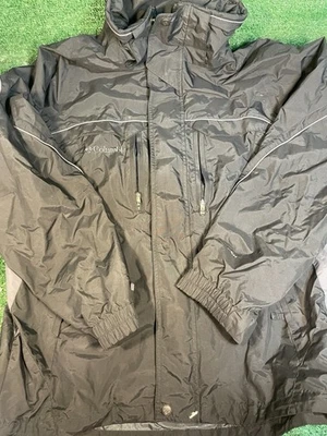 Chaqueta de Colección Columbia Bugaboo Interchange Shell Hombres Pequeña Azul Gris Bloque de Color Foto 1 de 4