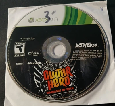 Guitar Hero: Warriors of Rock (Microsoft Xbox 360, 2010) LEER Foto 1 de 2