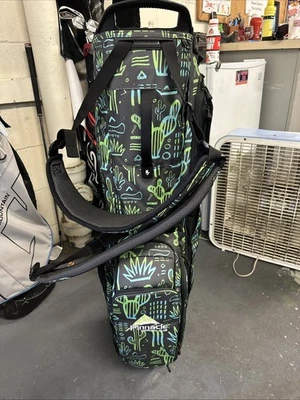 Bolsa de golf con soporte Ping Hoofer, bolsa de cactus verde/negro (TM-88) NUEVA CON ETIQUETAS Foto 1 de 4