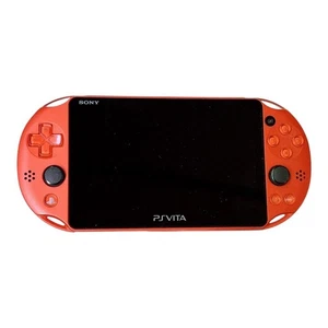 PlayStation®Vita (serie PCH-2000) rojo metálico - Imagen 1 de 8