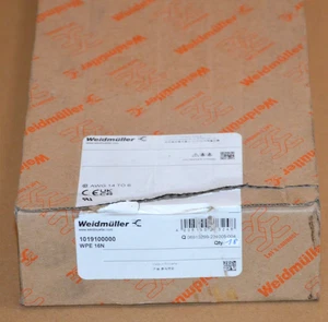 Weidmüller 1019100000 Reihenklemme 18 Stück WPE 16N NEU OVP - Bild 1 von 2