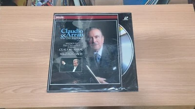 Claudio Arrau, Colin Davis - Beethoven No.5 Emperor Japan Sealed LaserDisc - Image 1 of 3
