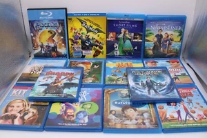 Blu-ray Children's Disney lot Bambi Lego Batman Inside Out Ratatouille+more - Picture 1 of 16