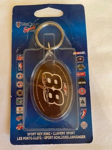 Wincraft Sports Dale Jarrett 88 Nascar Sport Key Ring Made in the USA NEW Cover